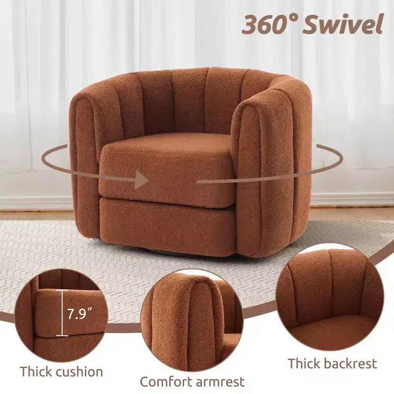 Fauteuil pivotant moderne
