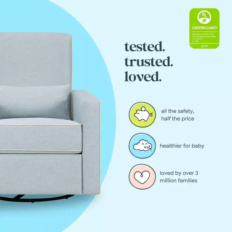 Fauteuil inclinable et fauteuil à bascule pivotant pour chambre de bébé
