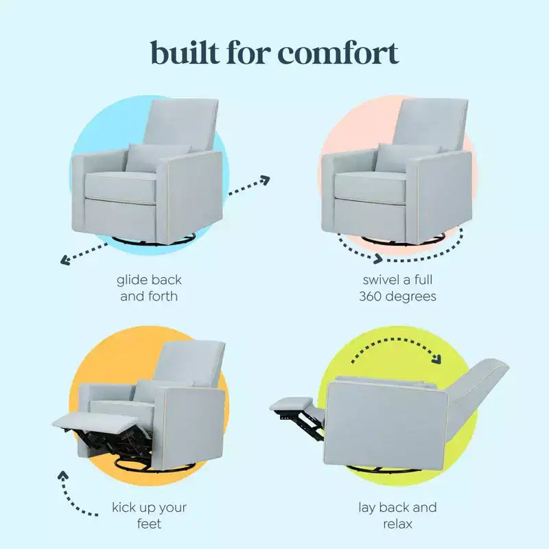 Fauteuil inclinable et fauteuil à bascule pivotant pour chambre de bébé