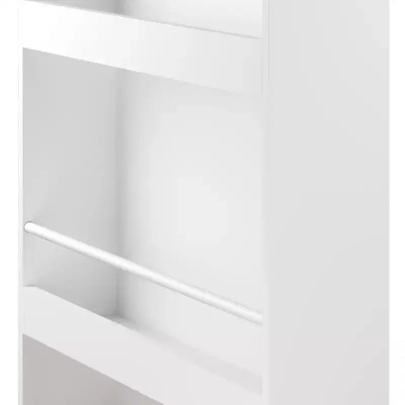 Étagère à Livres Murale pour Enfants avec Présentoirs Frontaux, Blanc