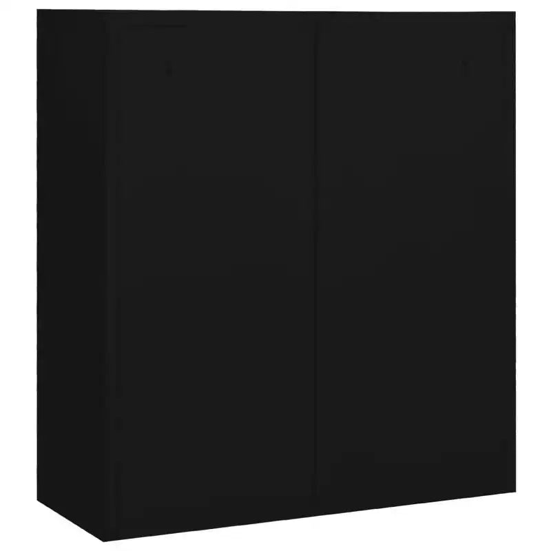 Meuble de rangement pour classement, meuble de bureau avec serrure pour bureau à domicile, en acier - Gris clair sans jardinière