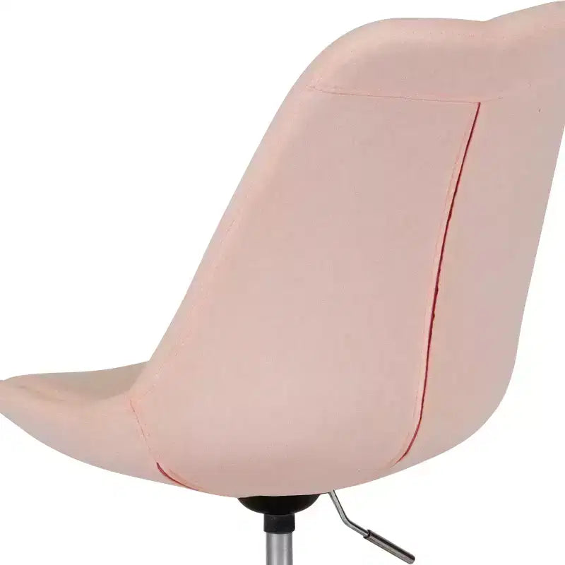 Fauteuil de bureau pivotant avec assise réglable en hauteur et revêtement élégant