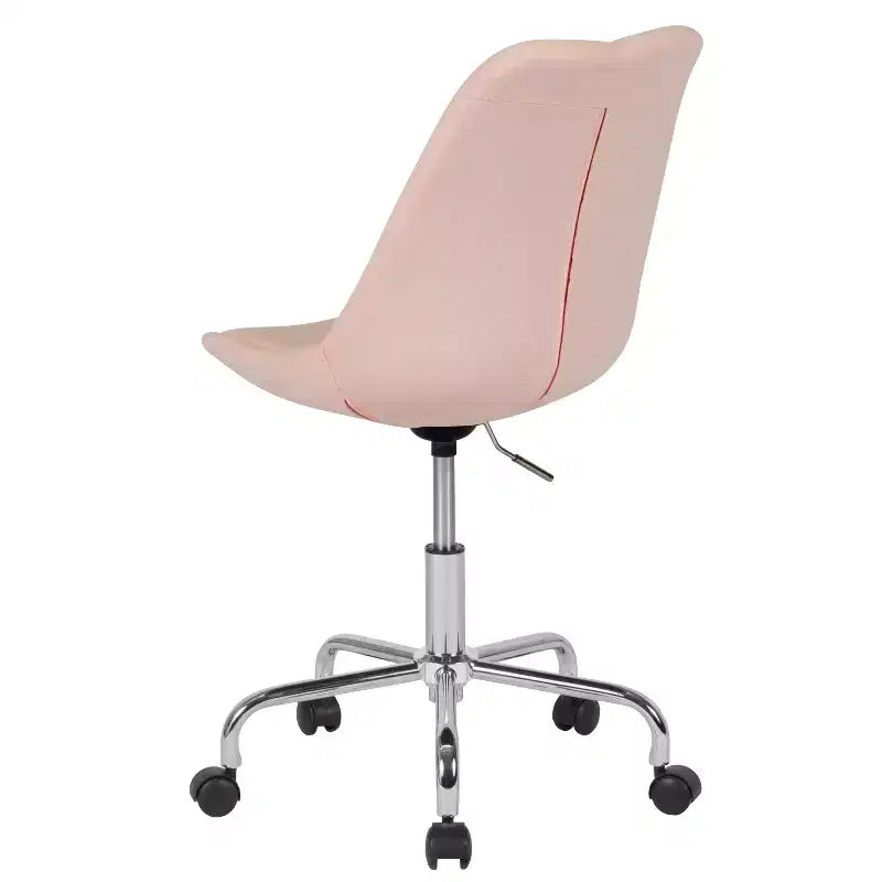 Fauteuil de bureau pivotant avec assise réglable en hauteur et revêtement élégant