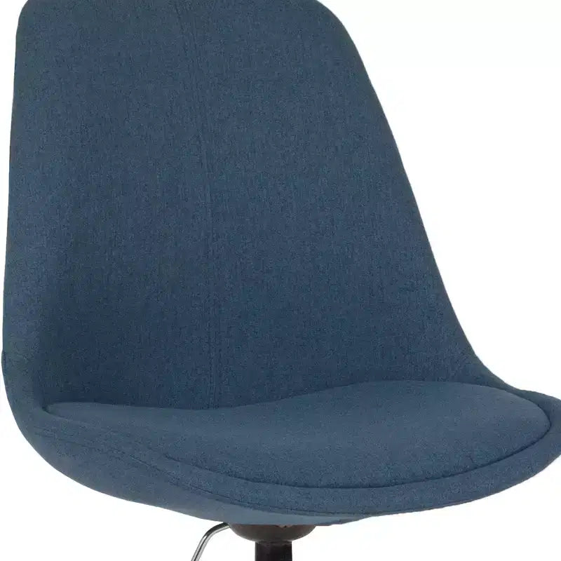 Fauteuil de bureau pivotant avec assise réglable en hauteur et revêtement élégant