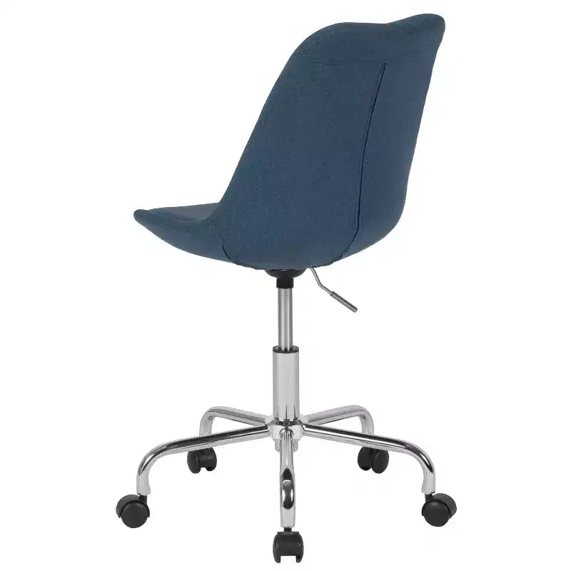 Fauteuil de bureau pivotant avec assise réglable en hauteur et revêtement élégant