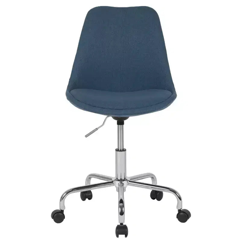 Fauteuil de bureau pivotant avec assise réglable en hauteur et revêtement élégant
