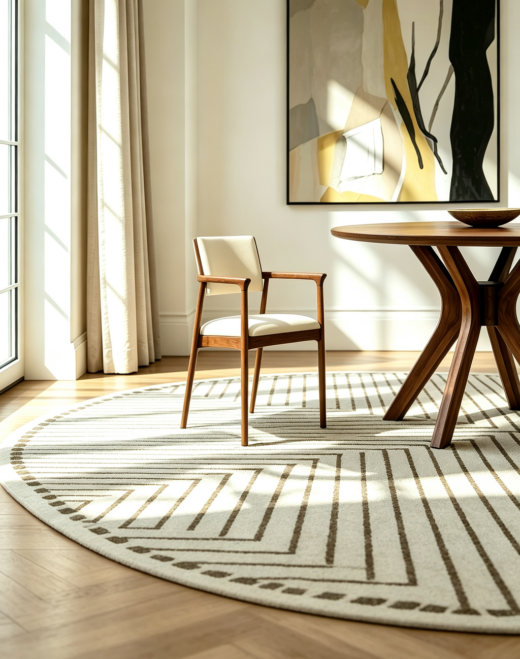 chaises de salle à manger rétro en PU avec cadre en bois massif, fauteuils d'appoint pour salle à manger ou salon